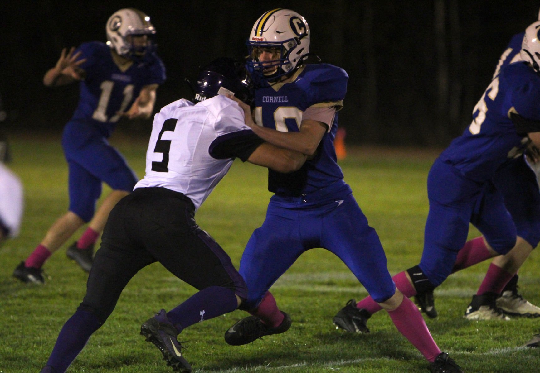 Lake Holcombe at Cornell football 10-15-21